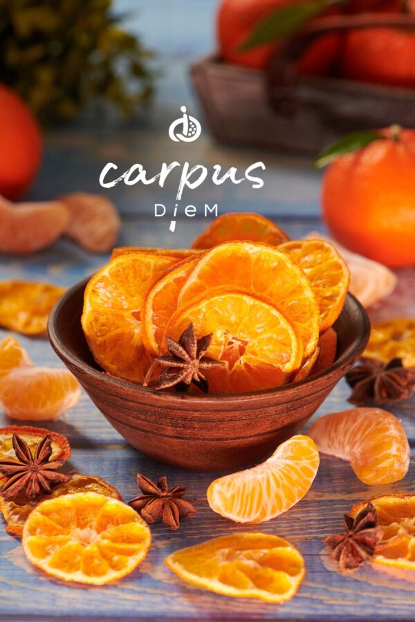 Premium Dried Tangerine (Μανταρίνι) Κουτί (40gr)